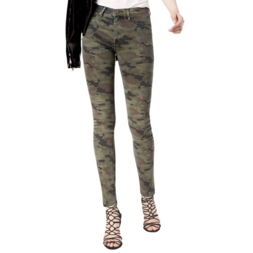 Hudson Barbara Super Skinny Camouflage Jeans‎ Size 26